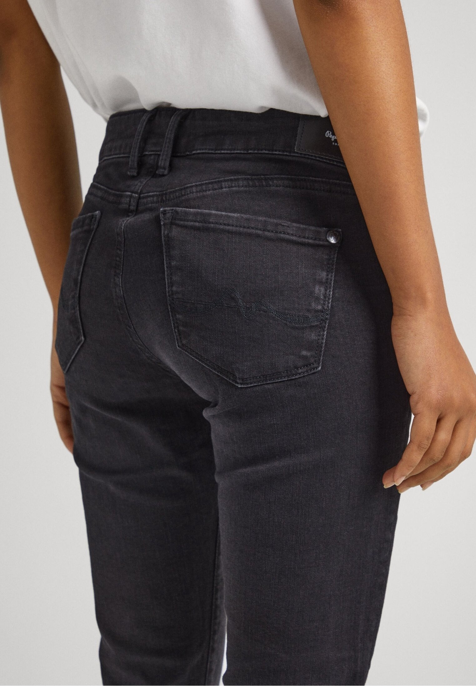 Jean Pepe Jeans coupe skinny - denim noir