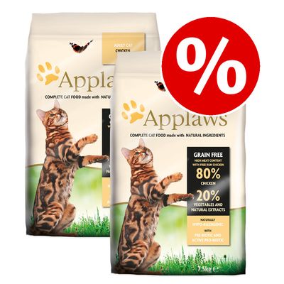 Applaws-kissanruoka edullisissa pakkauksissa