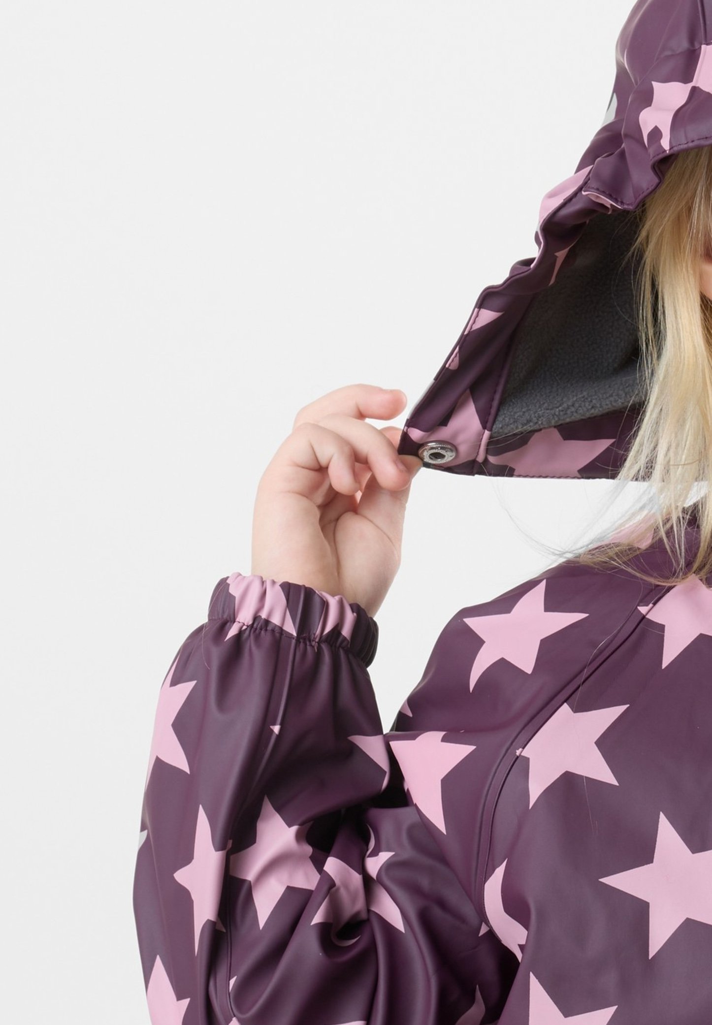 Swedemount DROP SET - Schneeanzug - Pflaume/Hellrosa