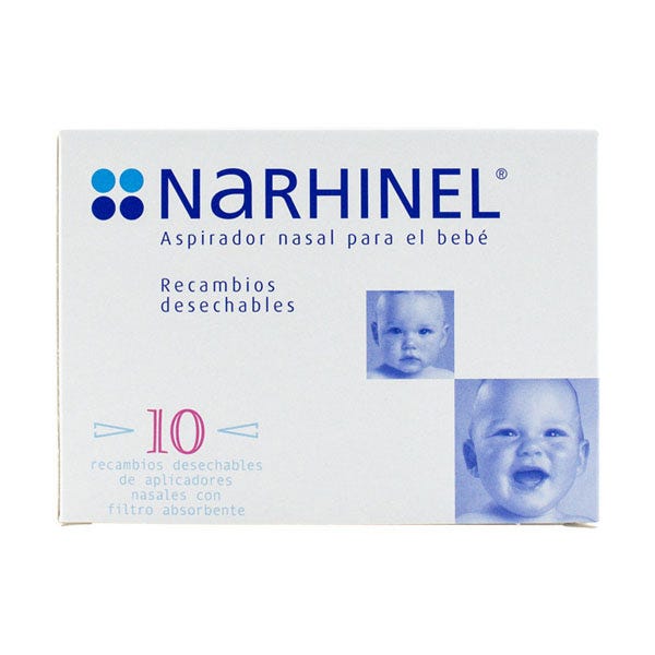 Narhinel bløde engangsrefills med absorberende filter | 8 enheder