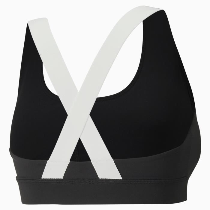 Brassière de Fitness - PUMA - Femme - Noir et Blanc