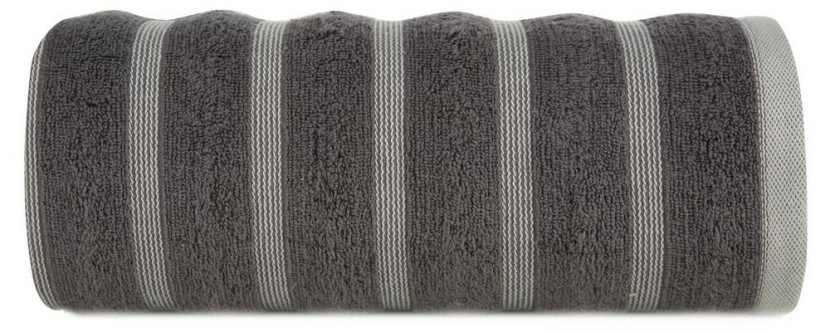 Ręcznik 70x140 Isla grafitowy frotte 500 g/m2