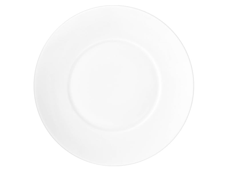 Talerz deserowy Quebec ceramiczny biały