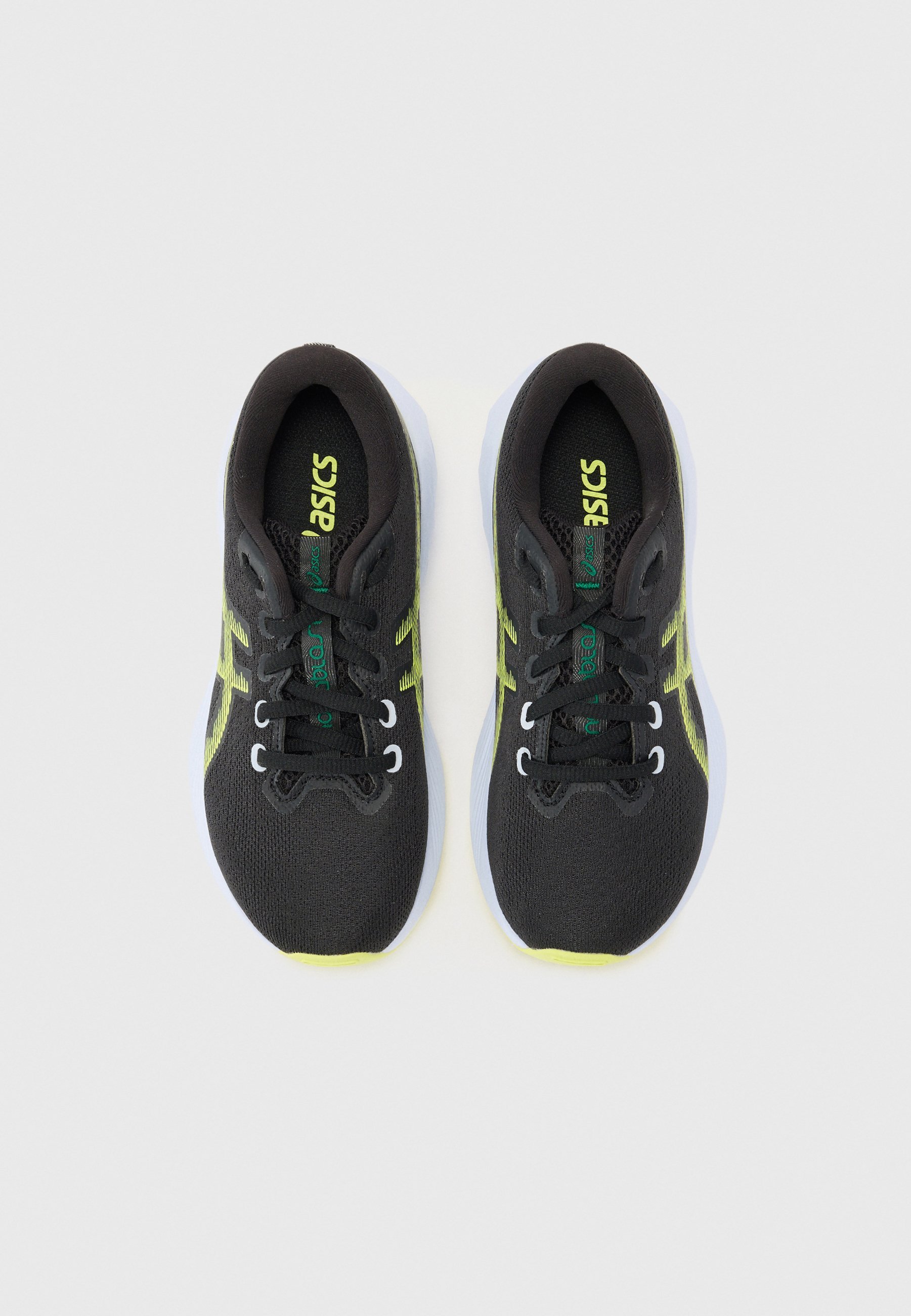 ASICS NOVABLAST 5 UNISEX - Straßenlaufschuhe - Schwarz/Zitronengelb