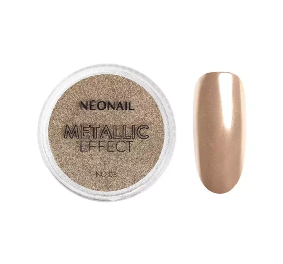 Neonail Metallic Effect pyłek do zdobienia paznokci 03 1g