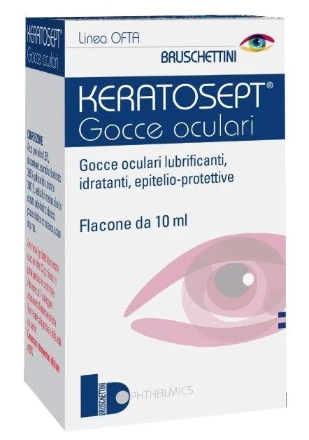 BRUSCHETTINI Keratosept oogdruppels 10 ml