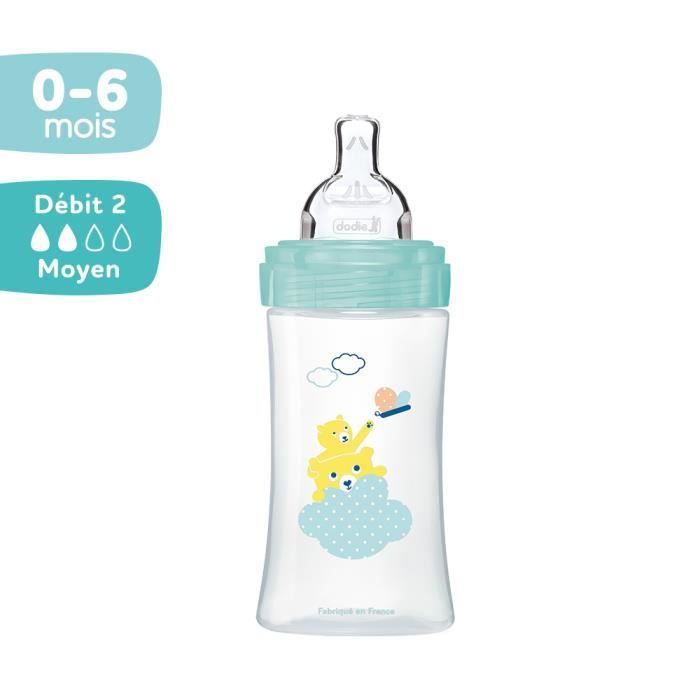 Mamadeira anticólica Dodie Sensation+ +0m Lion 270ml