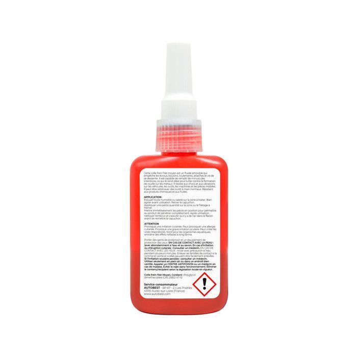 Medium threadlocker 50ml