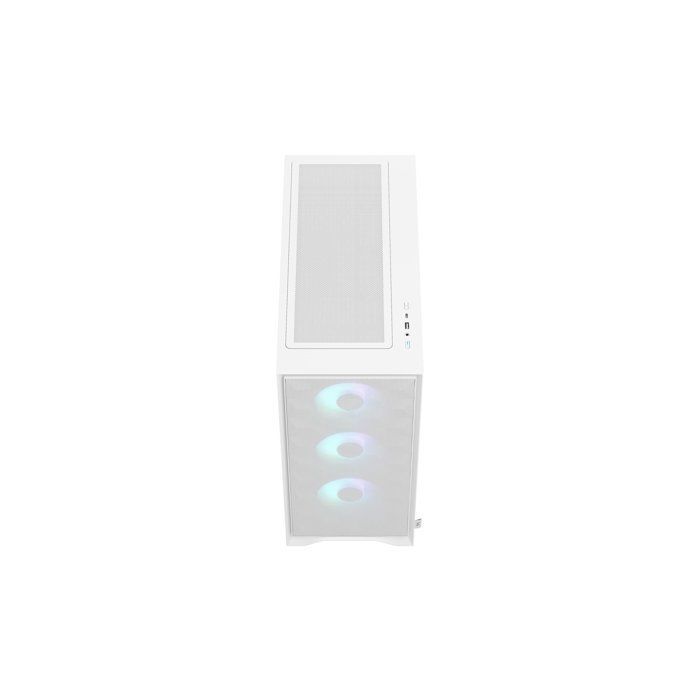 PC-kabinett - FRACTAL DESIGN - FD-C-POA2A-04 - Pop 2 Air TG RGB - ATX-formfaktor - 3 vifter med profilerte blader - hvit