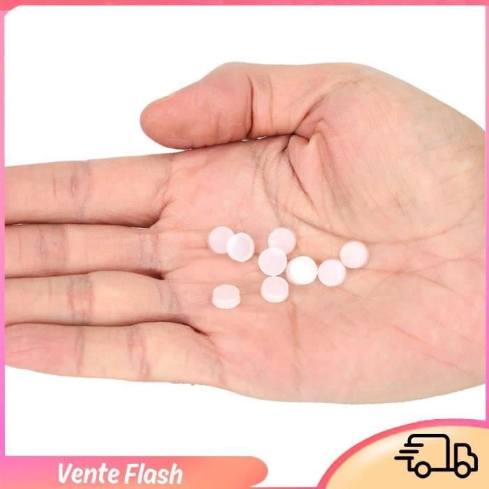 Bouchons Universels Flûte - DILWE - 10pcs - Silicone Souple - Réutilisables - 7x3mm