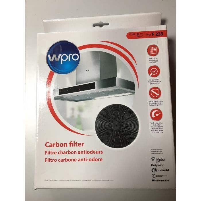 Whirlpool Indesit cooker hood carbon filter F233 484000008788 C00384660