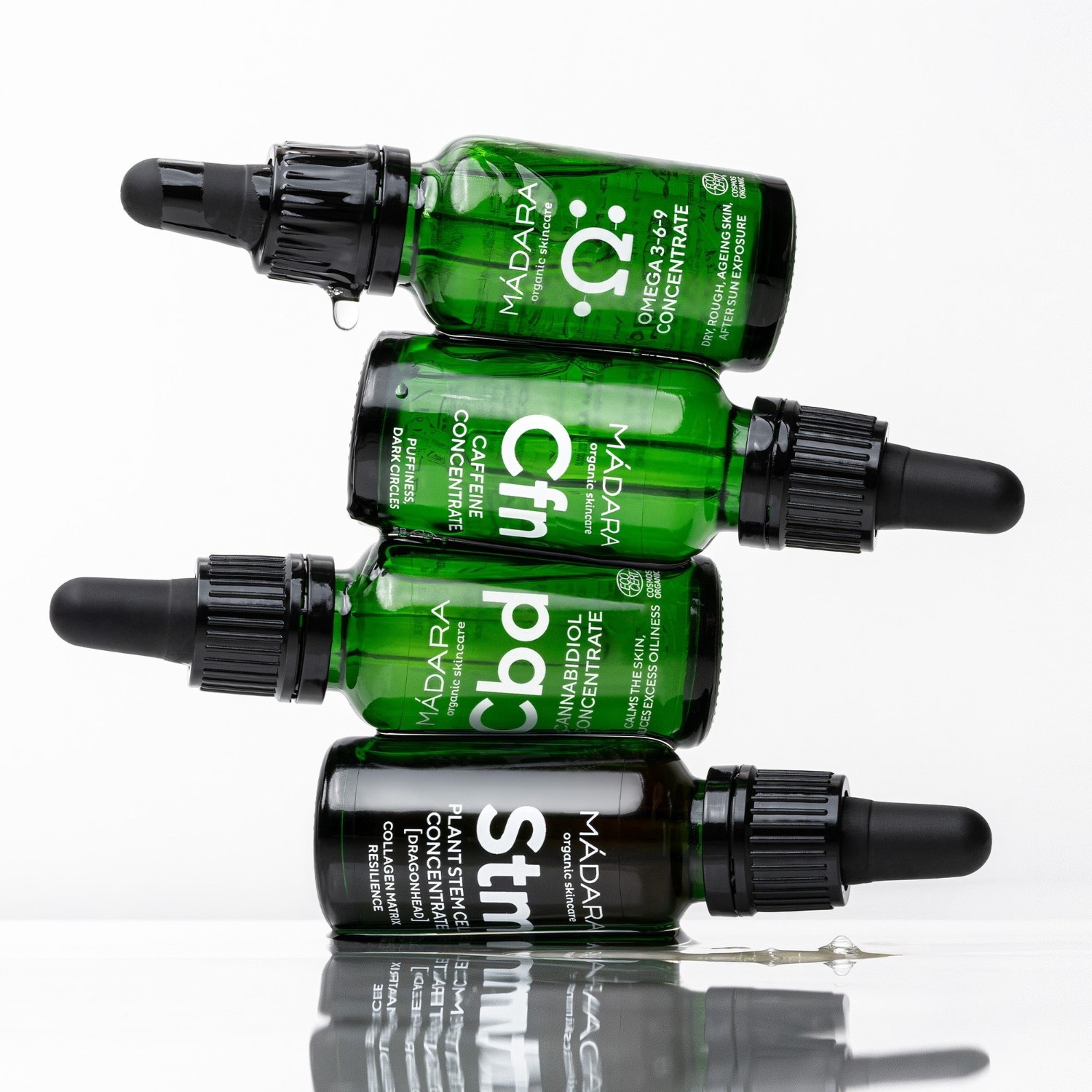 MÁDARA vlažilni serum z individualnimi aktivnimi sestavinami (omega 3-6-10) – 17,5 ml