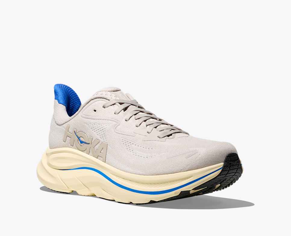 HOKA Clifton 10 Stucco / Virtual Blue