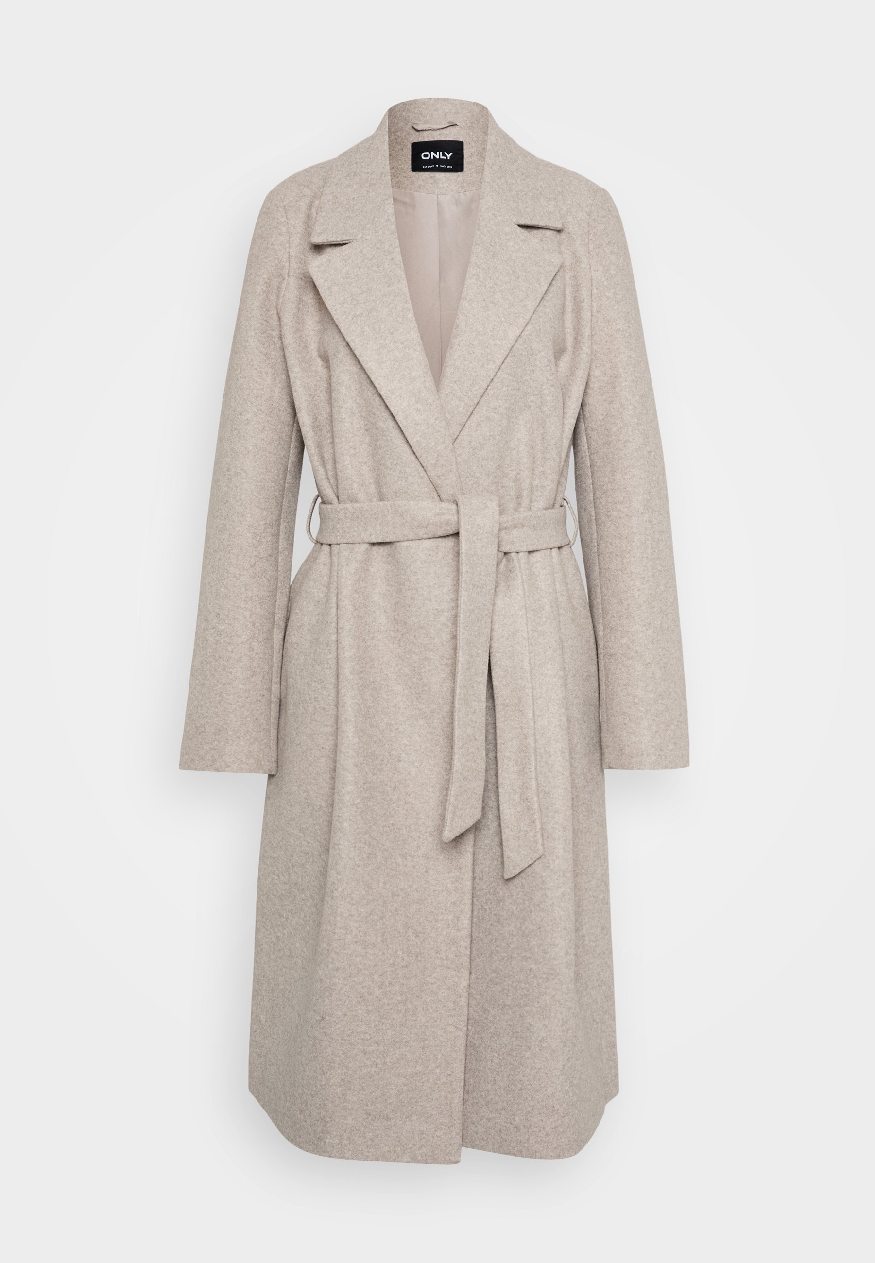 ONLY Tall ONLALVILDA LIFE WRAP COAT - Klasyczny płaszcz - po prostu taupe melange