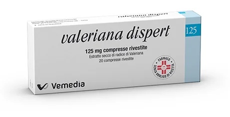 DISPERT Valerian Dispert 125 mg 20 comprimidos recubiertos con película Extracto seco de valeriana