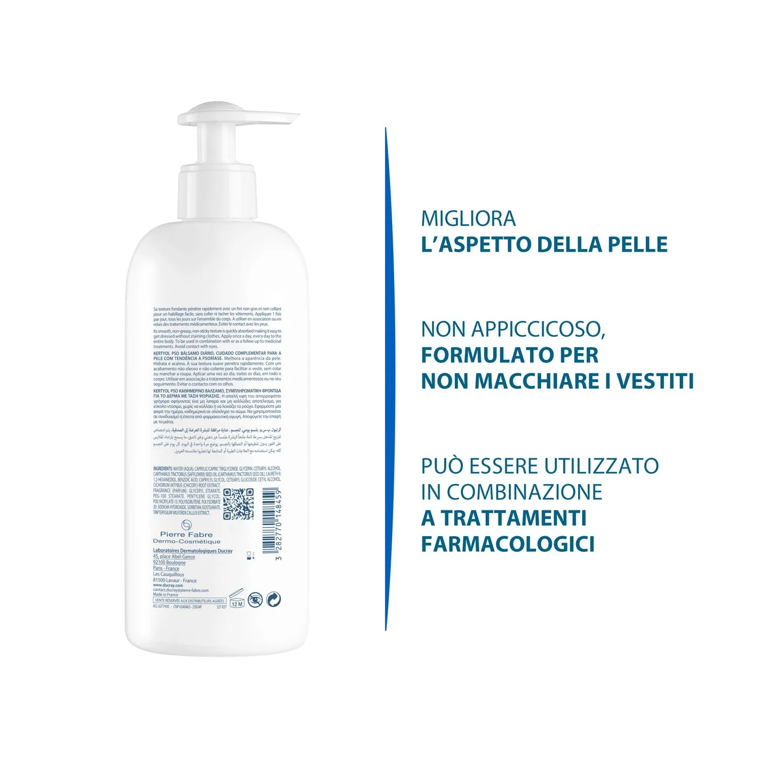Kertyol PSO Kertyol PSO Balsamo idratante quotidiano - Crema Corpo