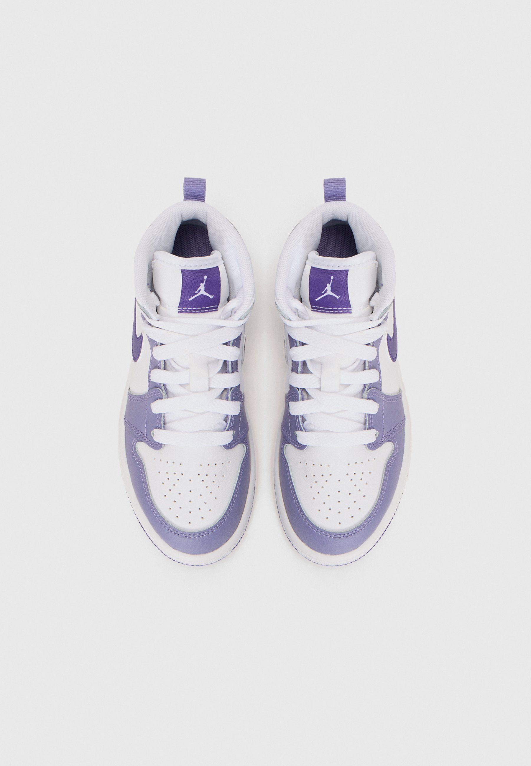 Jordan JORDAN 1 MID UNISEX - Hoge sneakers - dusty amethyst/court purple/white