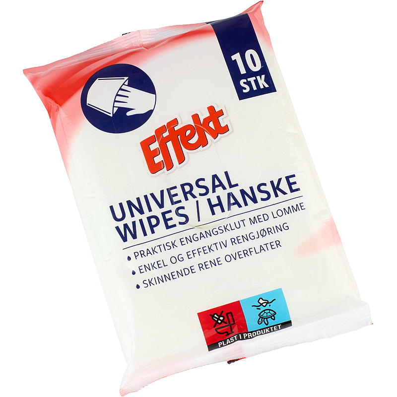 Effekt Engångshandskar tyg 10 st, universal, Effekt