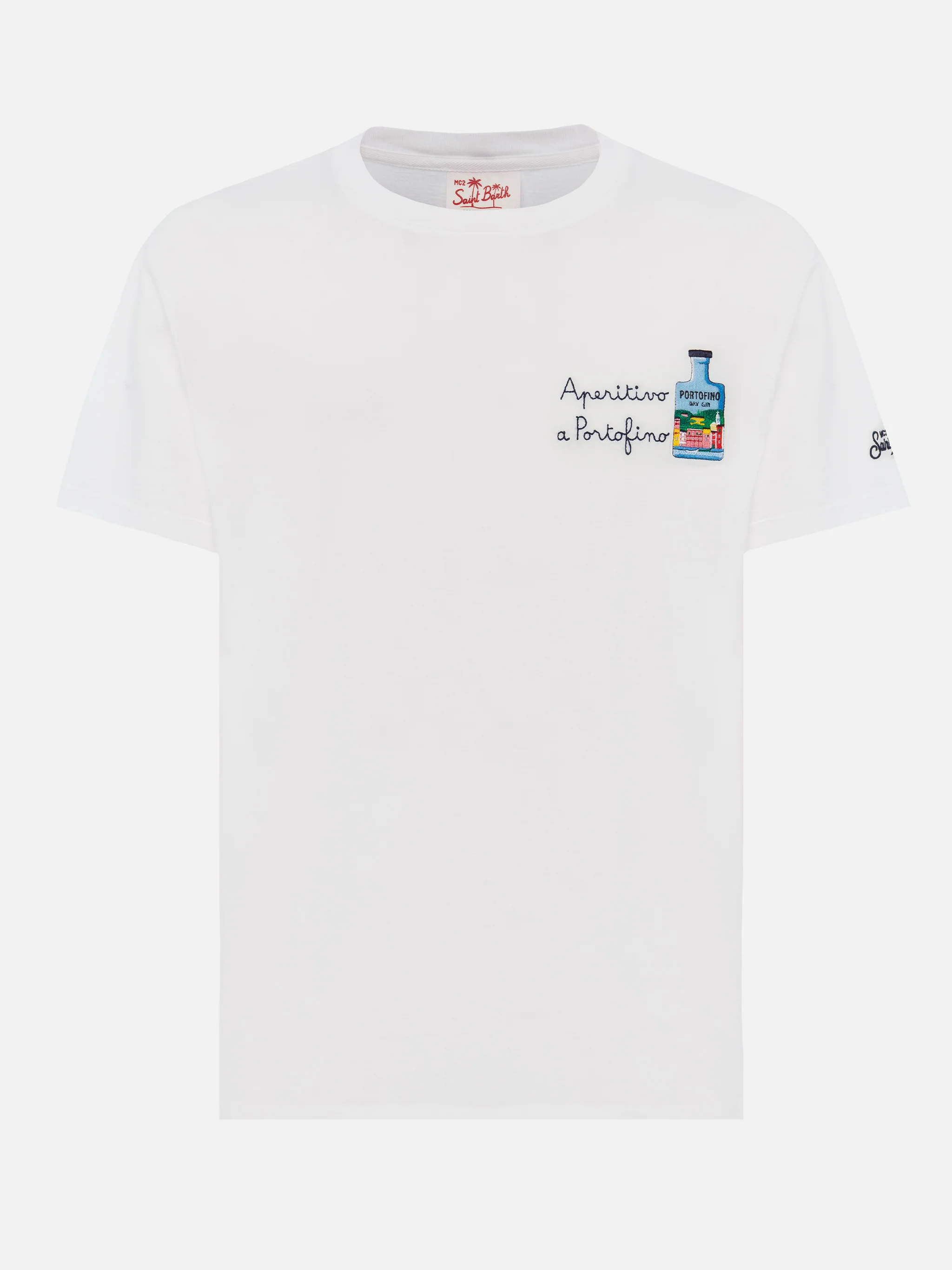 Heren katoenen T-shirt met 