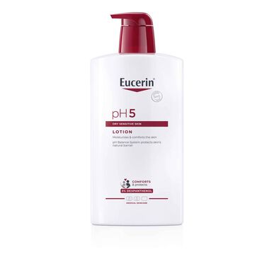 Eucerin Kosteuttava Voide pH 5 Herkälle Iholle 1000 ml