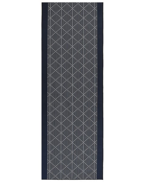 Chodnik dywan granatowy  70x200 cm geometryczny