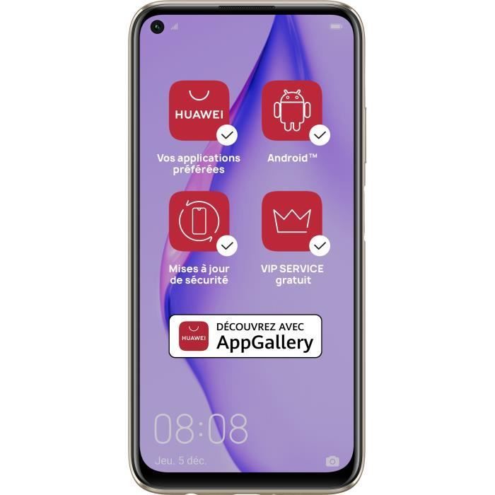 Smartphone - HUAWEI - P40 Lite - 128 GB - Doble SIM - Rosa - Android 10