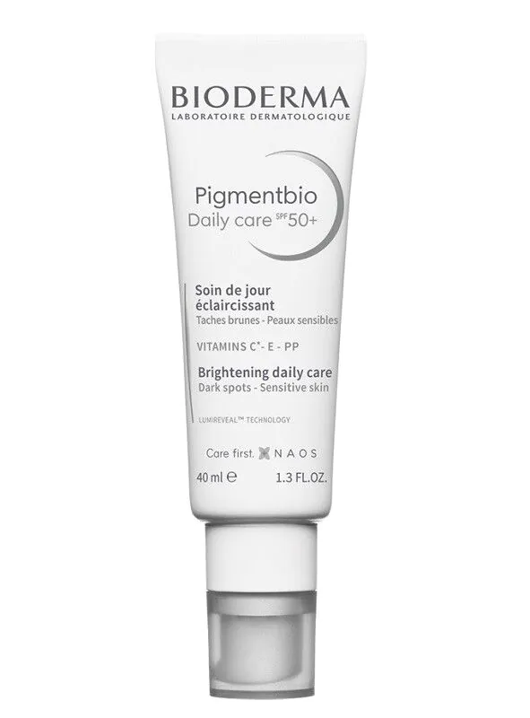 Bioderma Pigmentbio Rozjaśniający krem na dzień SPF50+