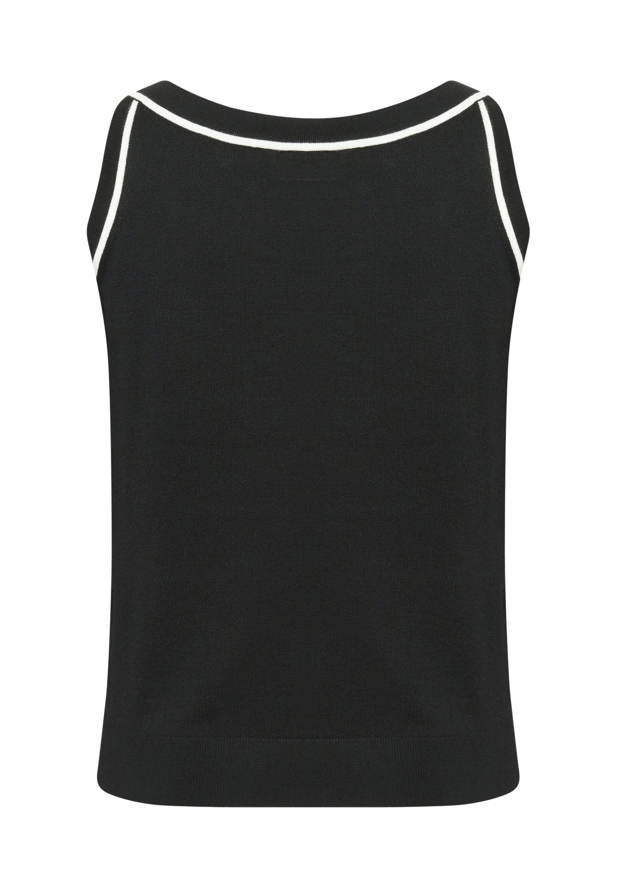 Kaffe Curve Top - tiefschwarz