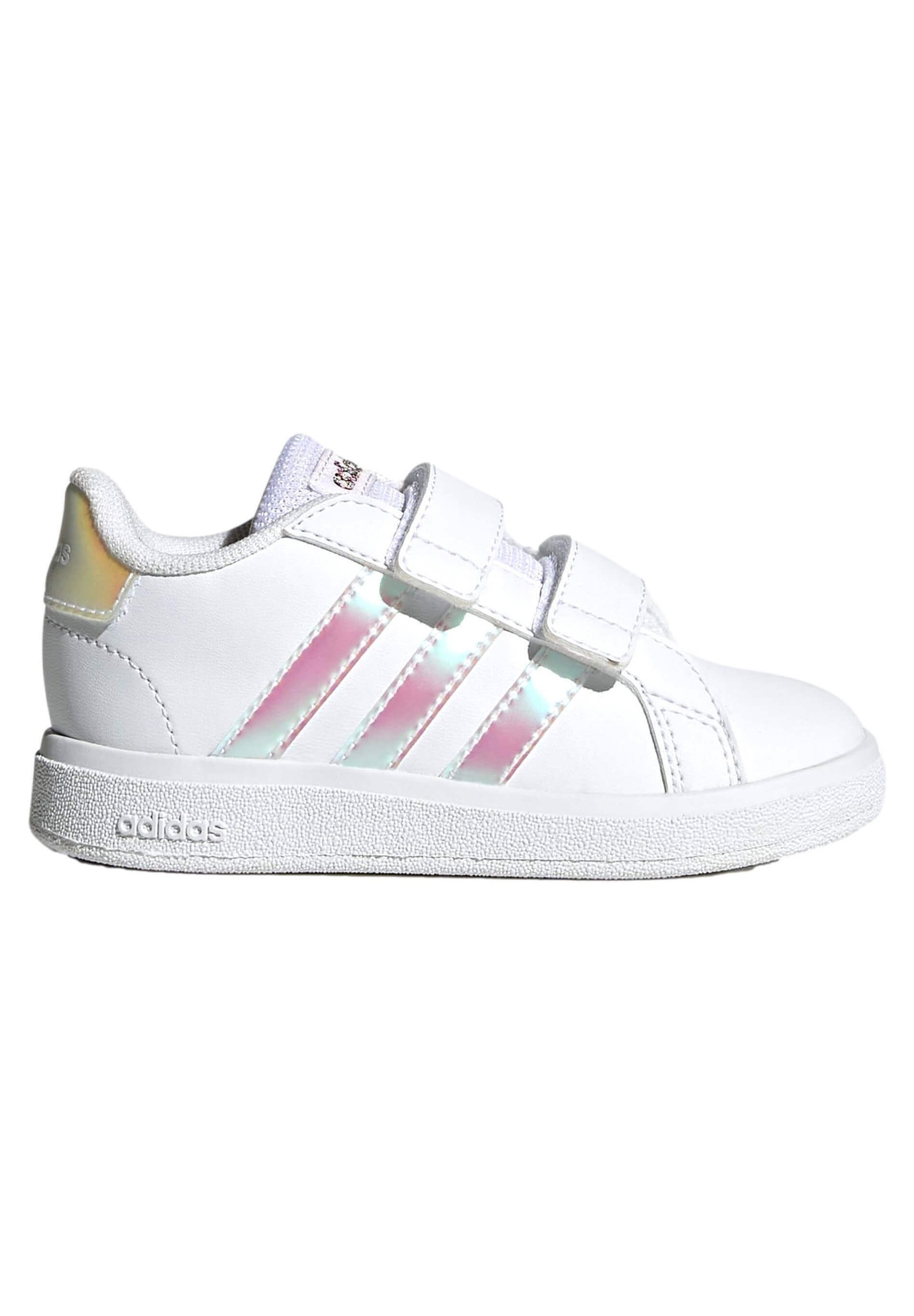adidas Sportswear GRAND COURT LIFESTYLE HOOK AND LOOP - Sneakers - wit