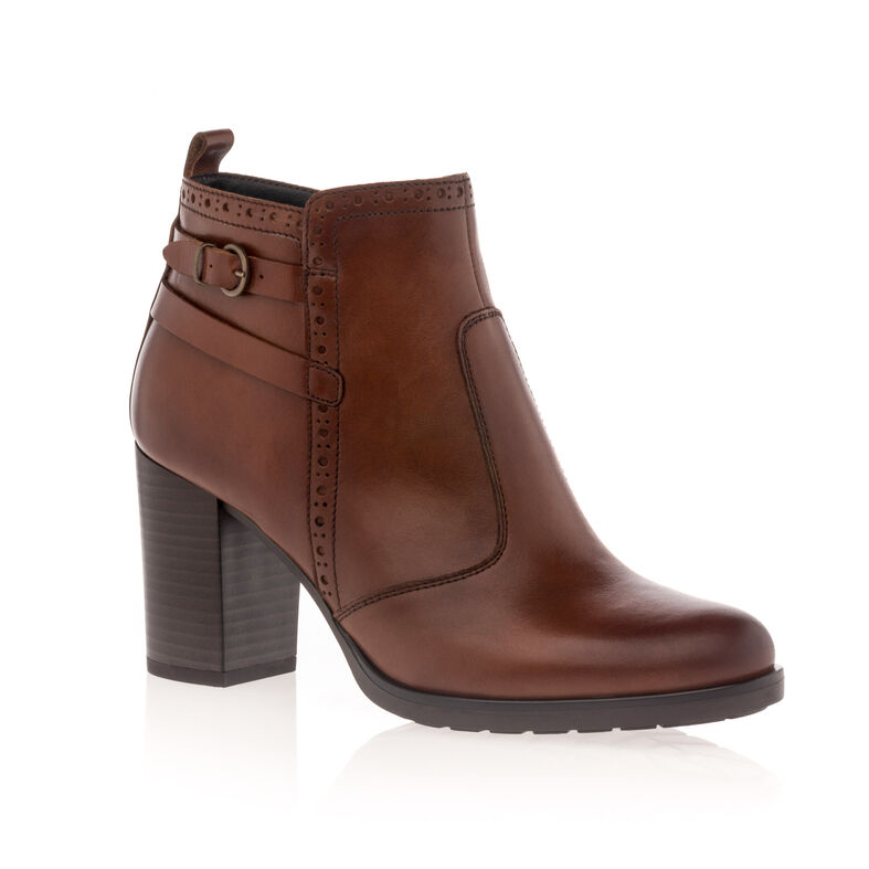 Braune Damenstiefel / Stiefeletten