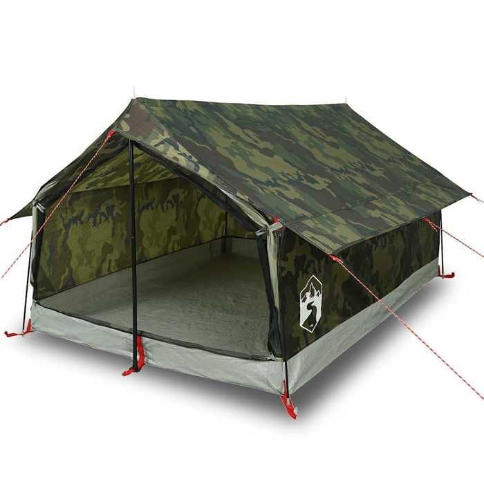Tenda da campeggio mimetica impermeabile vidaXL per 2 persone, Tenda, Riparo da campeggio, Riparo da giardino, Tenda da giardino, Riparo 4009623