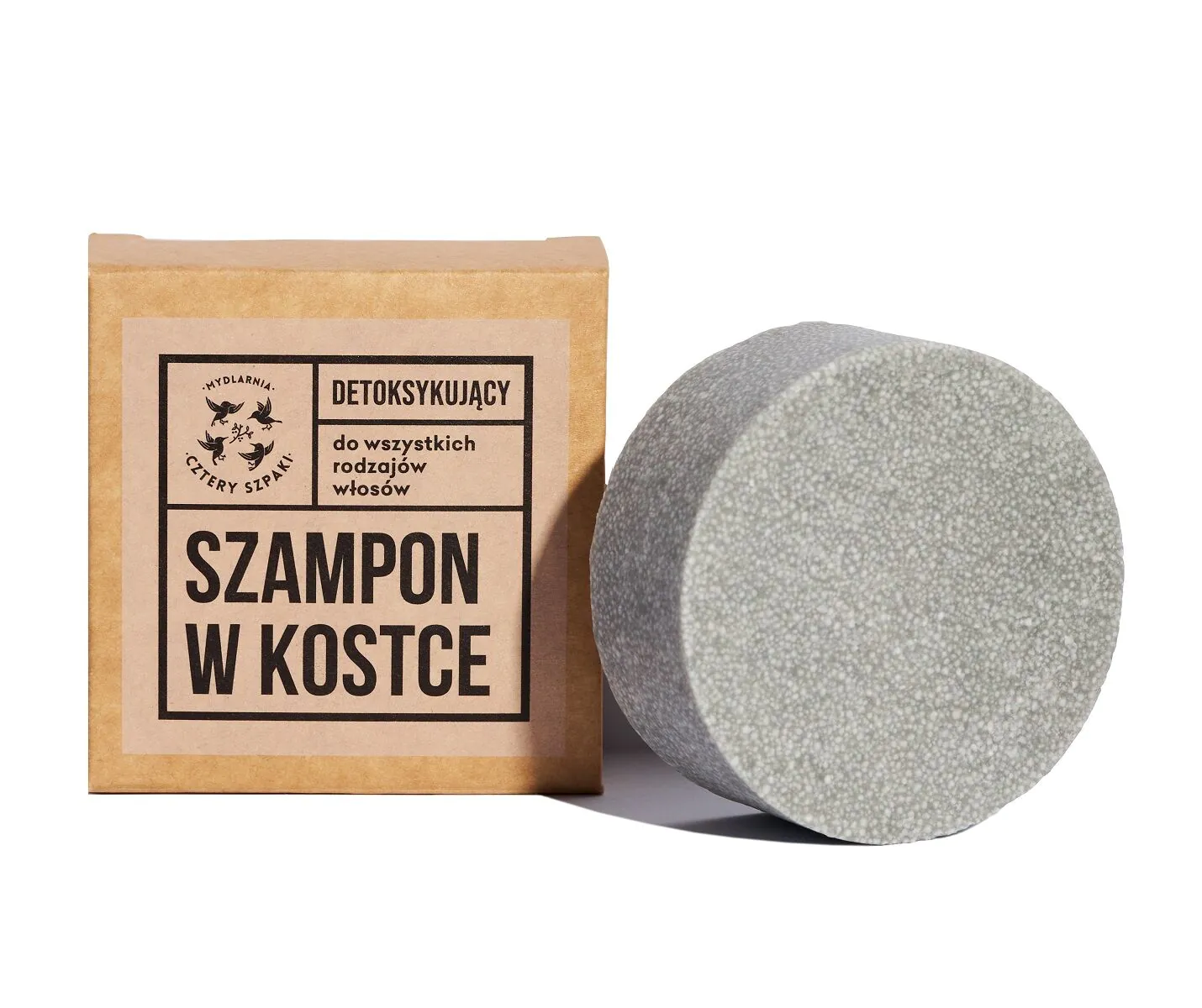 Mydlarnia Cztery Szpaki Szampon Detoksykujący w Kostce