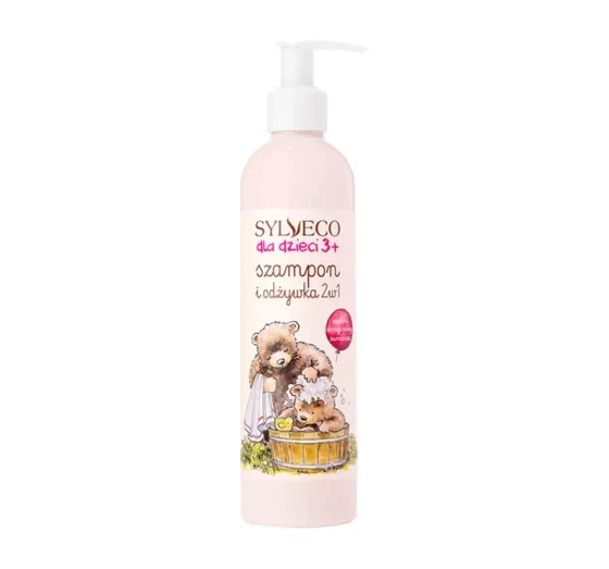 Sylveco dla dzieci 3  szampon i odżywka 2w1 300ml