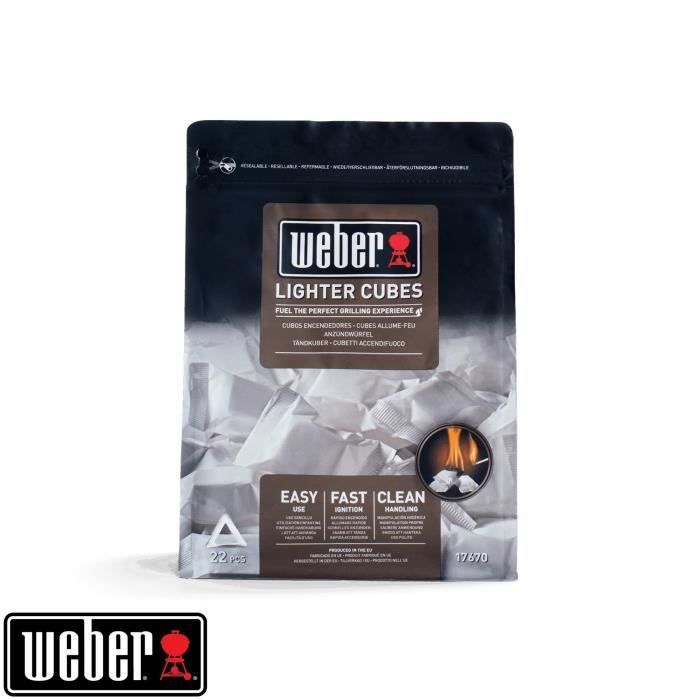 Weber Grill- und Grillplattenzubehör: Anzündwürfel x22