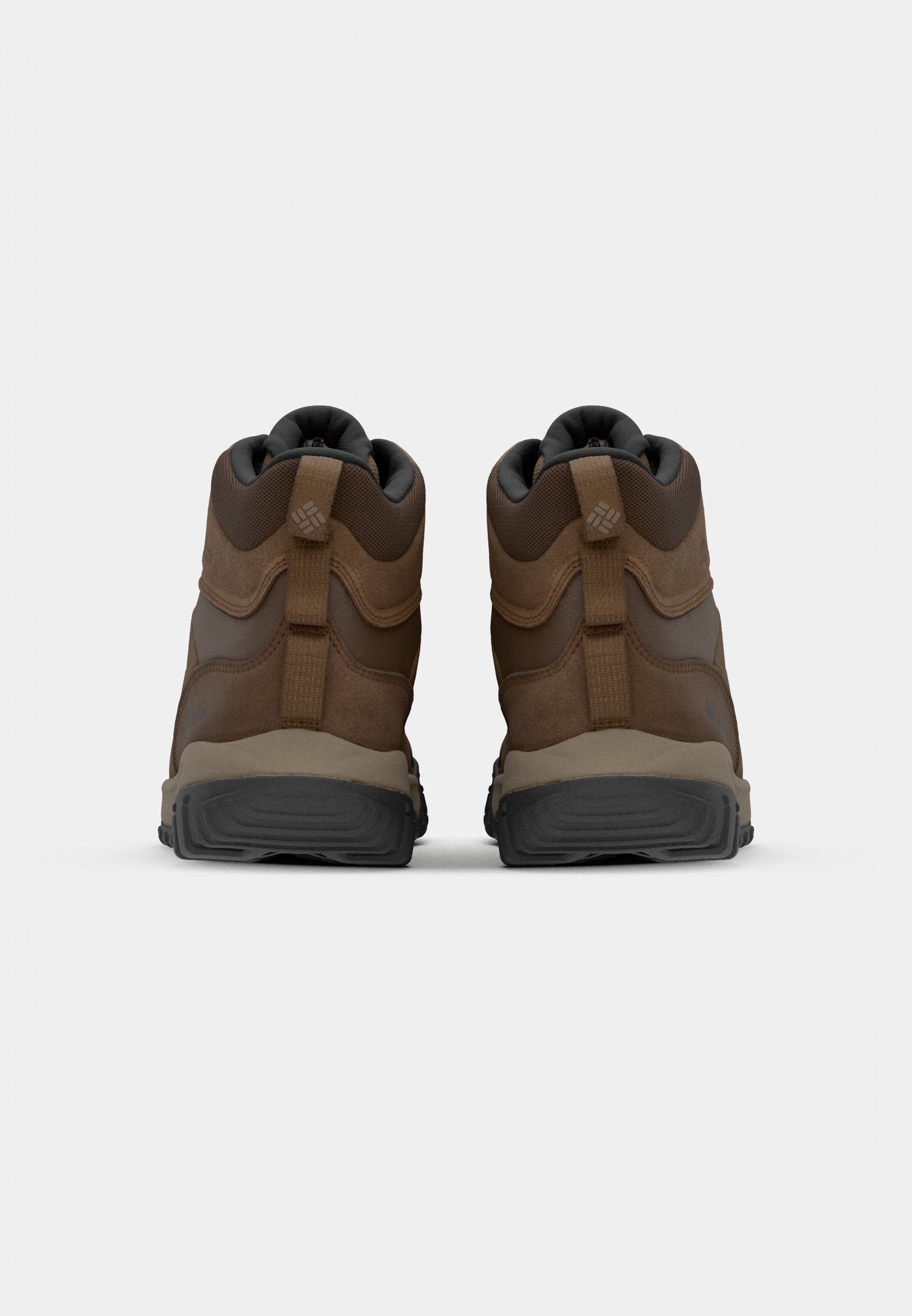 Columbia BURNSIDER WATERPROOF - Wandelschoenen - donkerbruin/donker berg