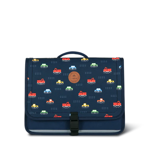 Cabaia Fedezze fel a Kis Maranello sötétkék iskolatáskát fedéllel