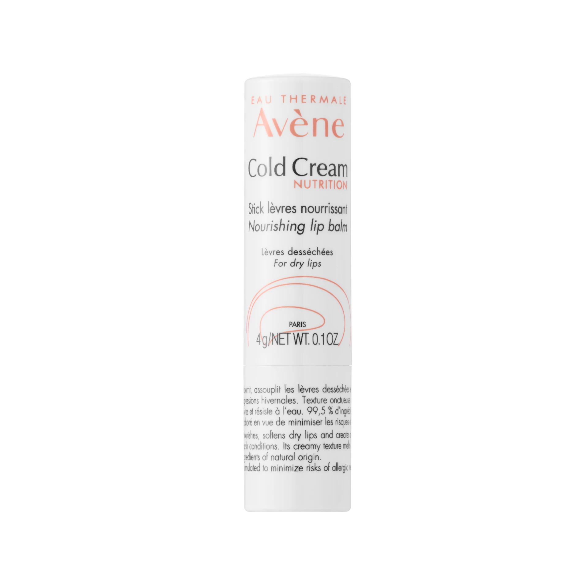 Cold Cream Θρεπτικό Βάλσαμο Χειλιών 10 ml - Avène