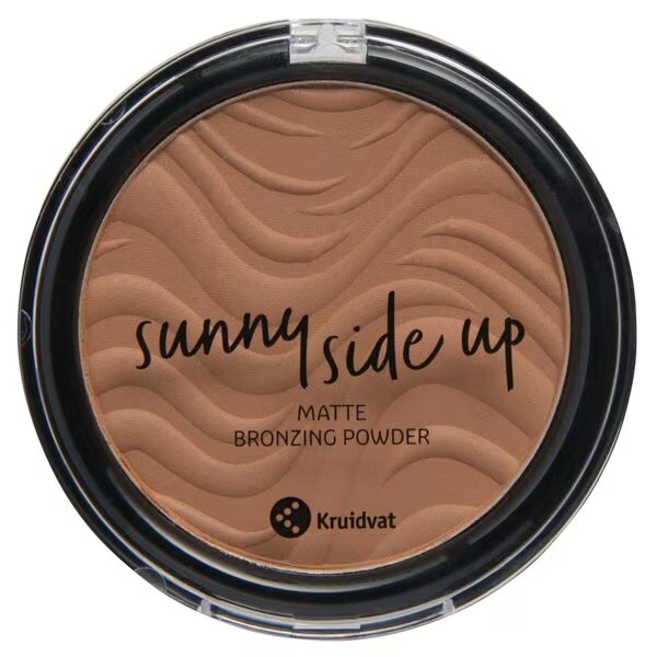 Kruidvat Sunny Side Up 040 Dark Tan matte bronzer puder<br>10g