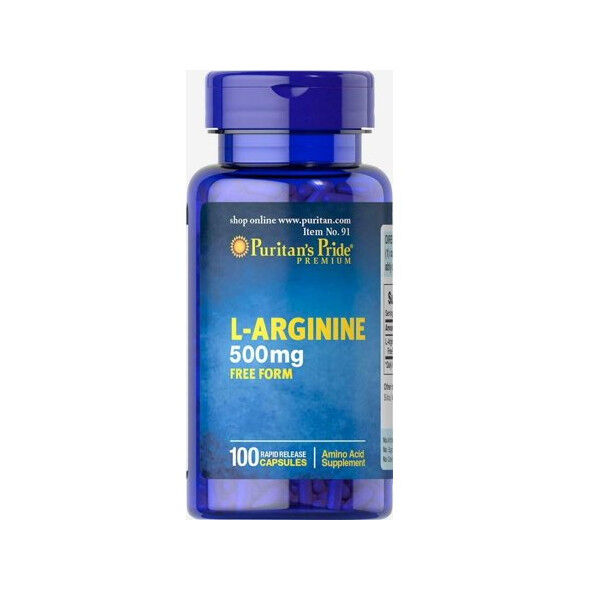 L-Arginine Puritan's Pride 500 mg