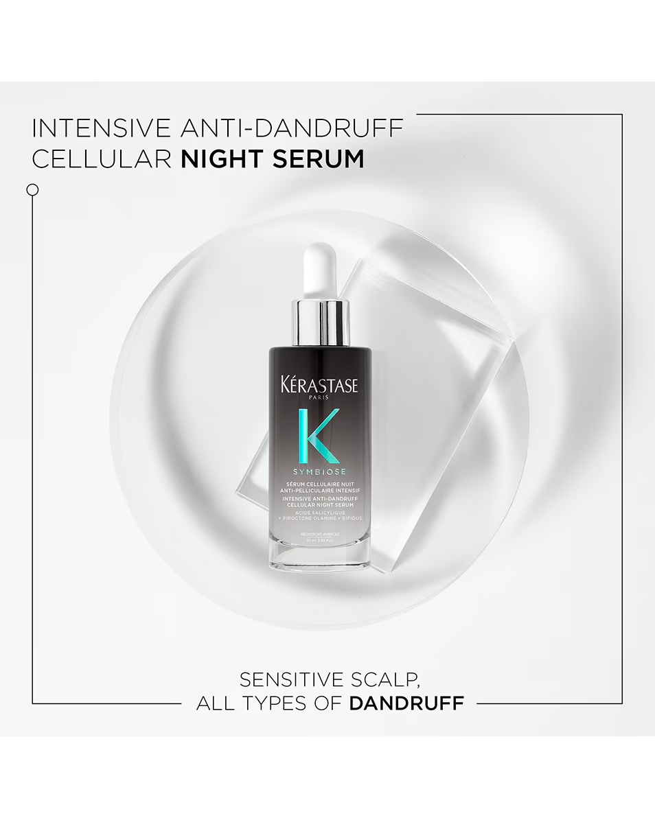 KÉRASTASE SYMBIOSE SERUM CELLULAR NUIT ANTI-PELLICULAR INTENSIF Εντατικός κυτταρικός ορός νύχτας κατά της πιτυρίδας