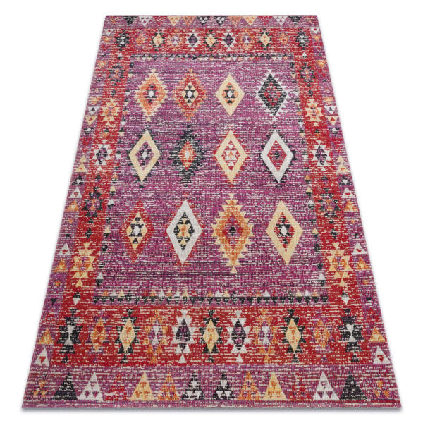Dywan nowoczesny MUNDO D7701 romby, boho 120x170 cm