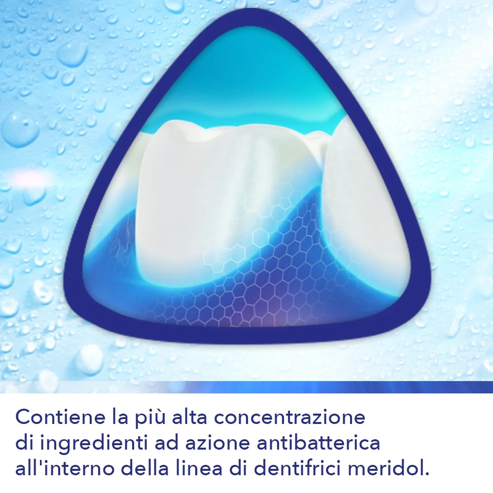 La pasta de dientes MERIDOL Parodont Expert de 75 ml es adecuada para la periodontitis y el sangrado de encías.