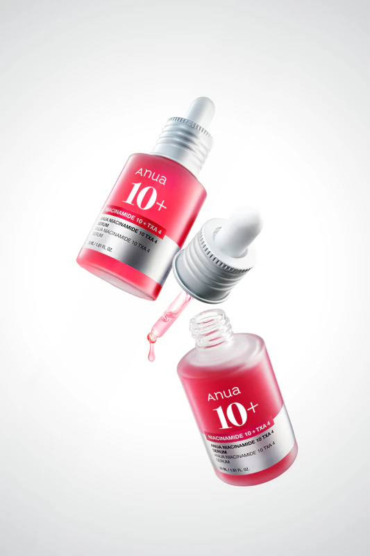 Anua Niacinamide 10% + TXA 4% Donkere vlekken corrigerend serum, een verhelderend serum voor een egale teint.
