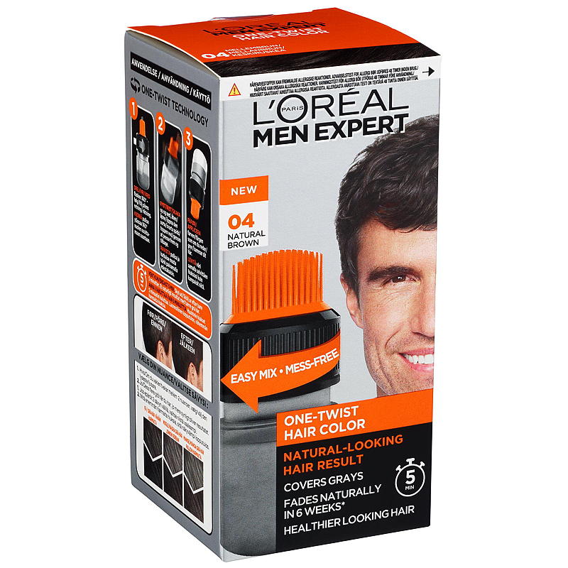 Loreal Hårfarve Men Expert Naturbrun 04