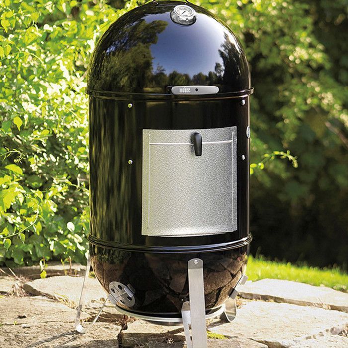 Smokey Mountain Cooker Smoker - Ø 57 cm - Schwarz - WEBER
