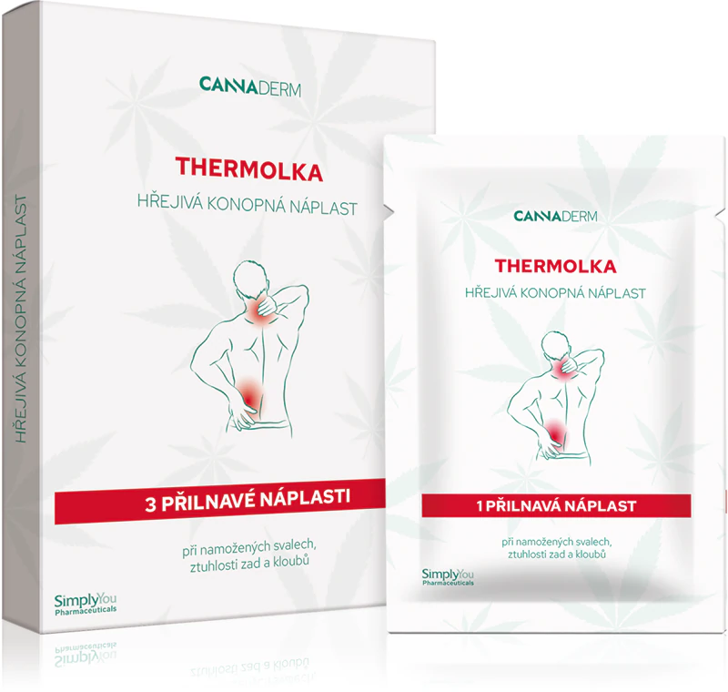 adesivo de aquecimento Cannaderm Thermolka
