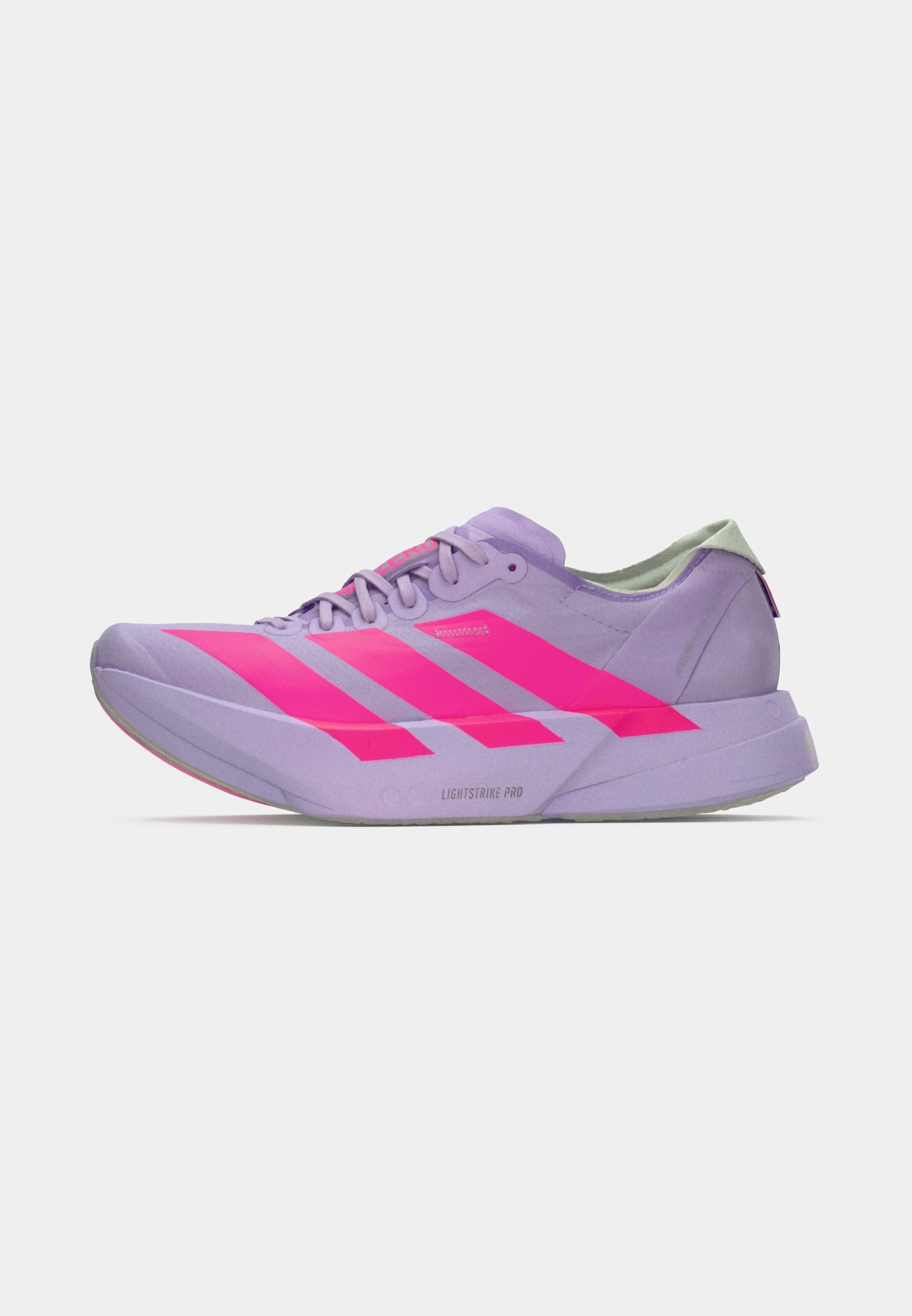 adidas Performance ADIZERO ADIOS PRO 4 – Straßenlaufschuhe – Kristalljade/Schockrosa/College-Marineblau