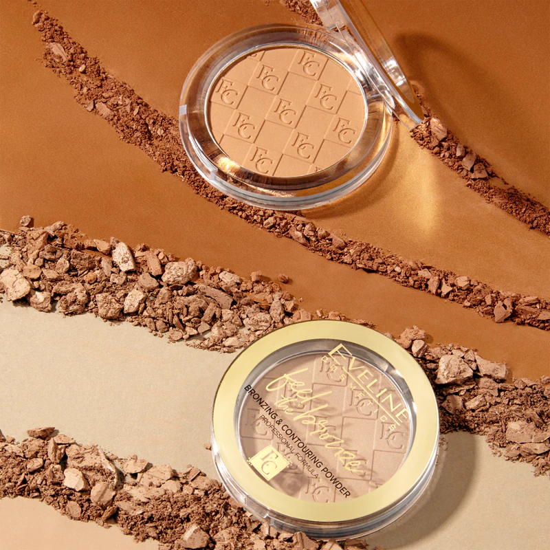Pó bronzeador e para contorno Feel The Bronze da Eveline Cosmetics
