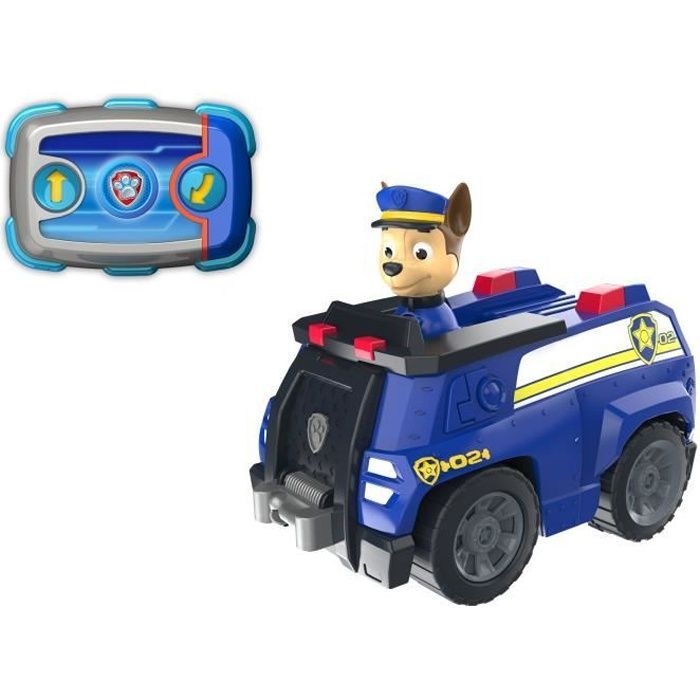 Chase Radio Controlled Vehicle - PAW Patrol - 2.4 GHz Technology - Suitable for Small Hands