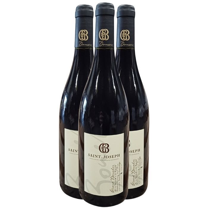 Gerard Boucher Saint-Joseph 2018 - Punaviini Rhônen laaksosta (3 x 75cl)